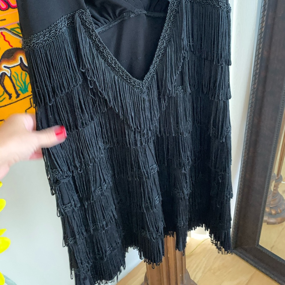 Sexy cocktail cowgirl mini dress with rhinestones